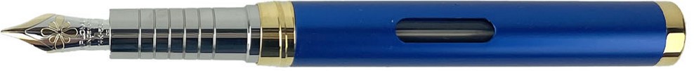 Diplomat Nexus Blue & Gold Fountain Pen 14K Nib